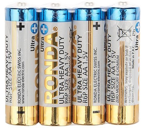 باتری قلمی روندا مدل Ultra Plus Ultra Heavy Duty