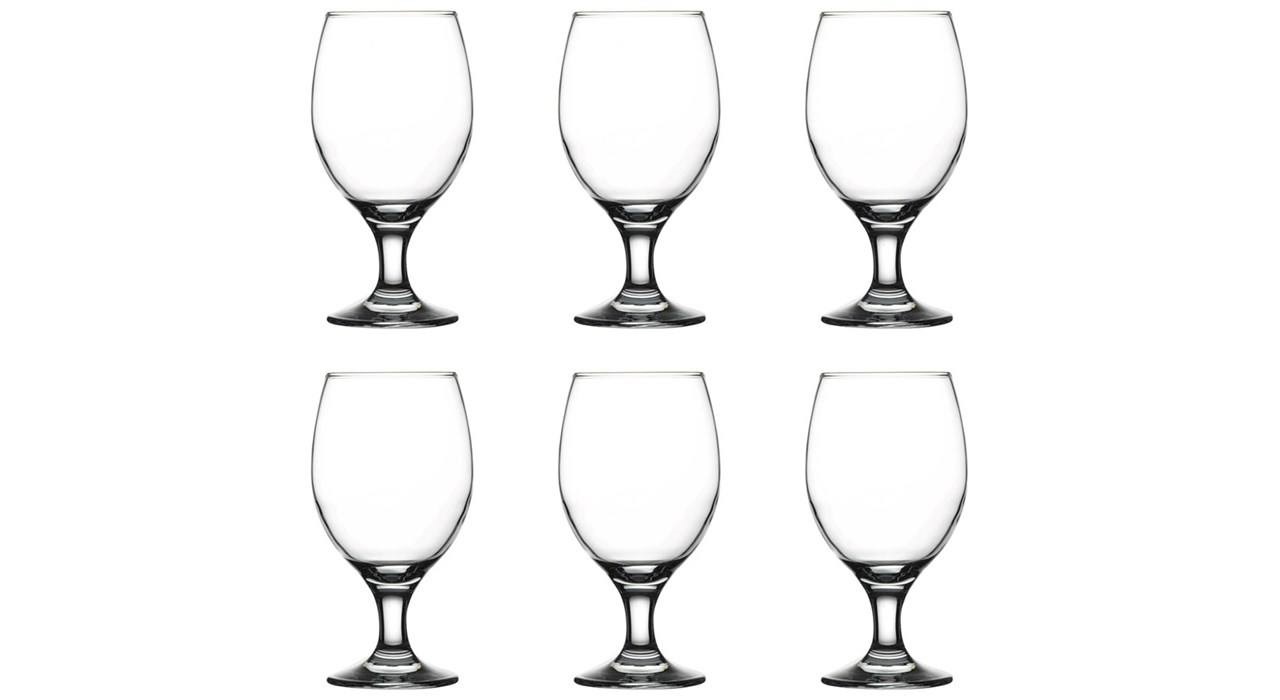 لیوان پایه بلند پاشاباغچه کد 44417 بسته 6 عددی