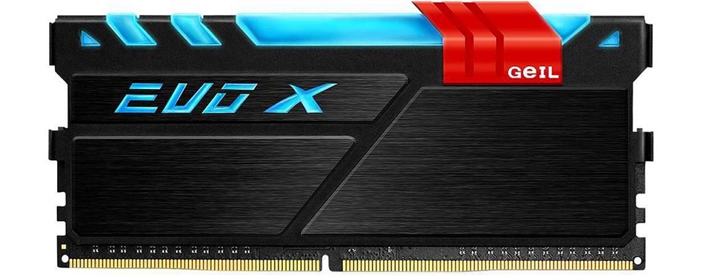 رم دسکتاپ DDR4 تک کاناله 2400 مگاهرتز CL17 گیل مدل Evo X ظرفیت 8 گیگابایت