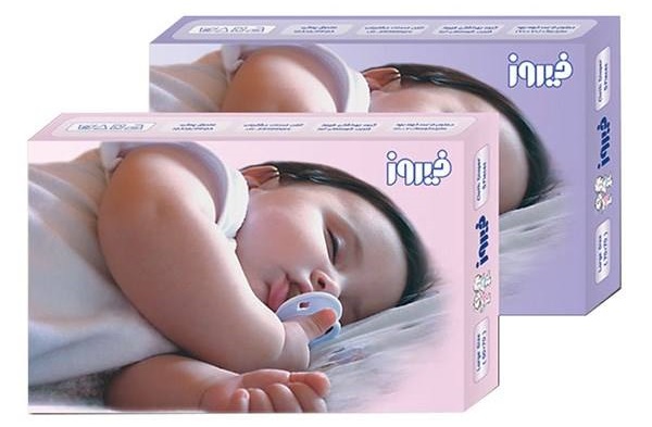 کهنه بچه فیروز سایز متوسط بسته 5 عددی