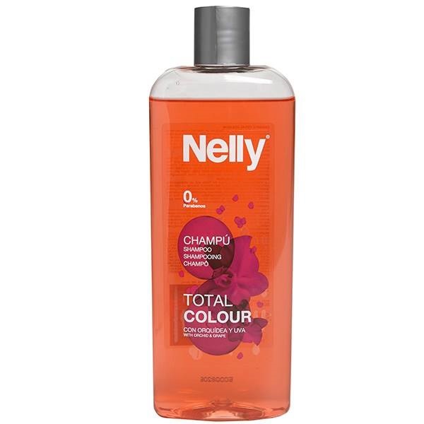 شامپو تثبیت کننده رنگ نلی مدل Total Colour حجم 300 میلی لیتر