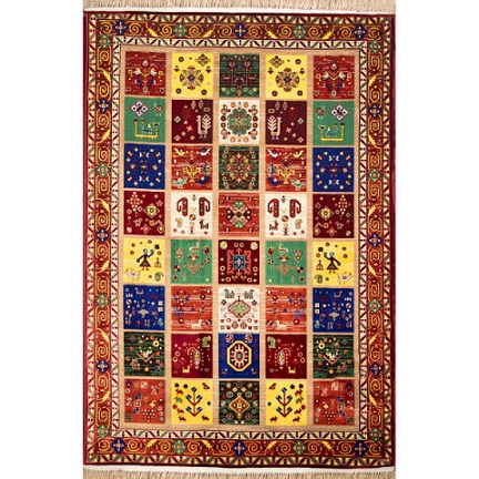 فرش ماشینی مهستان طرح گلیم
