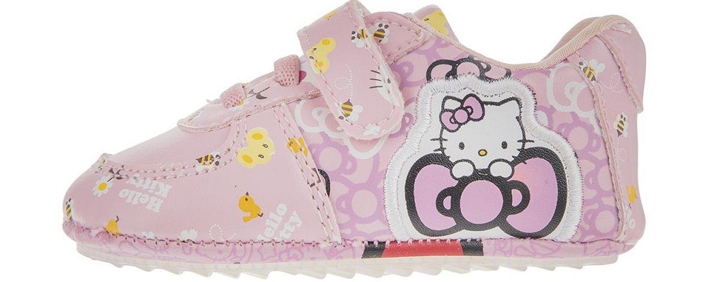 کفش نوزادی تادلر مدل Hello Kitty Babies