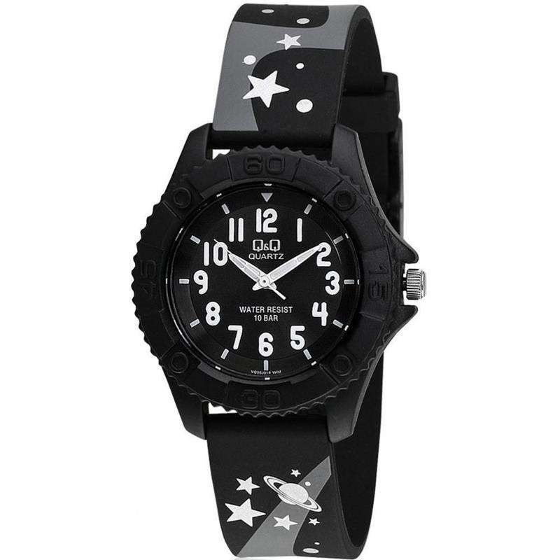 ساعت مچی عقربه ای بچگانه کیو اند کیو مدل vq96j014y