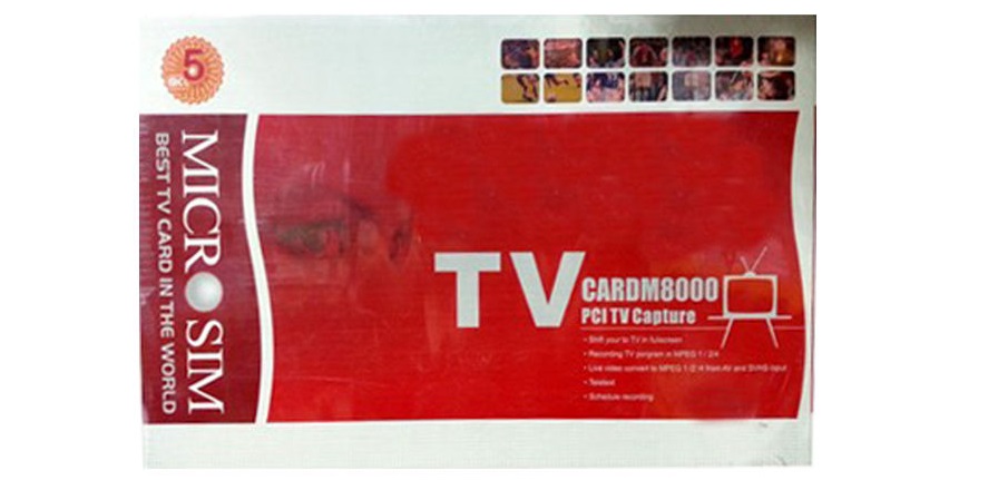 تبدیلکننده ارزان: Microsim TV Card M8000 Capture