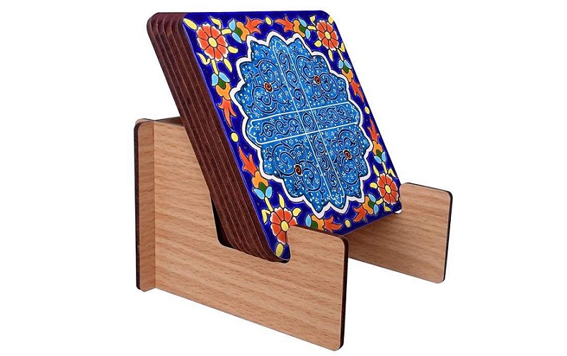 زیرلیوانی ژیوار طرح Tiles series 3 بسته 6 عددی