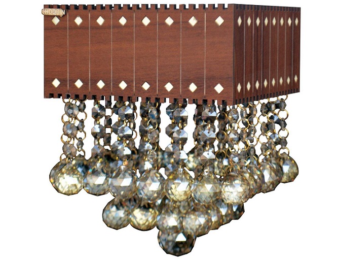 لوستر چوبین کد 250-C001