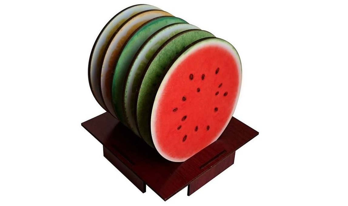 زیرلیوانی ژیوار طرح Fruits