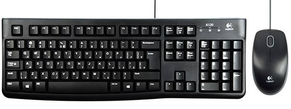کیبورد و ماوس لاجیتک MK120 با حروف فارسی