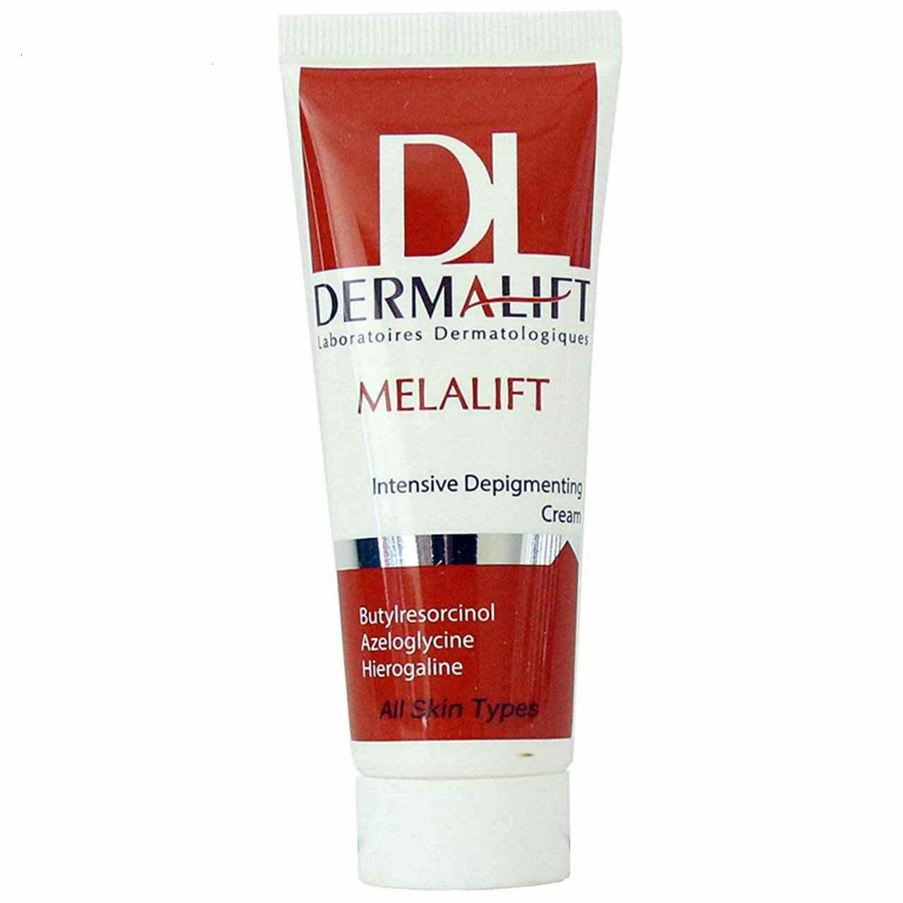 کرم روشن کننده قوی درمالیفت مدل Melalift Cream
