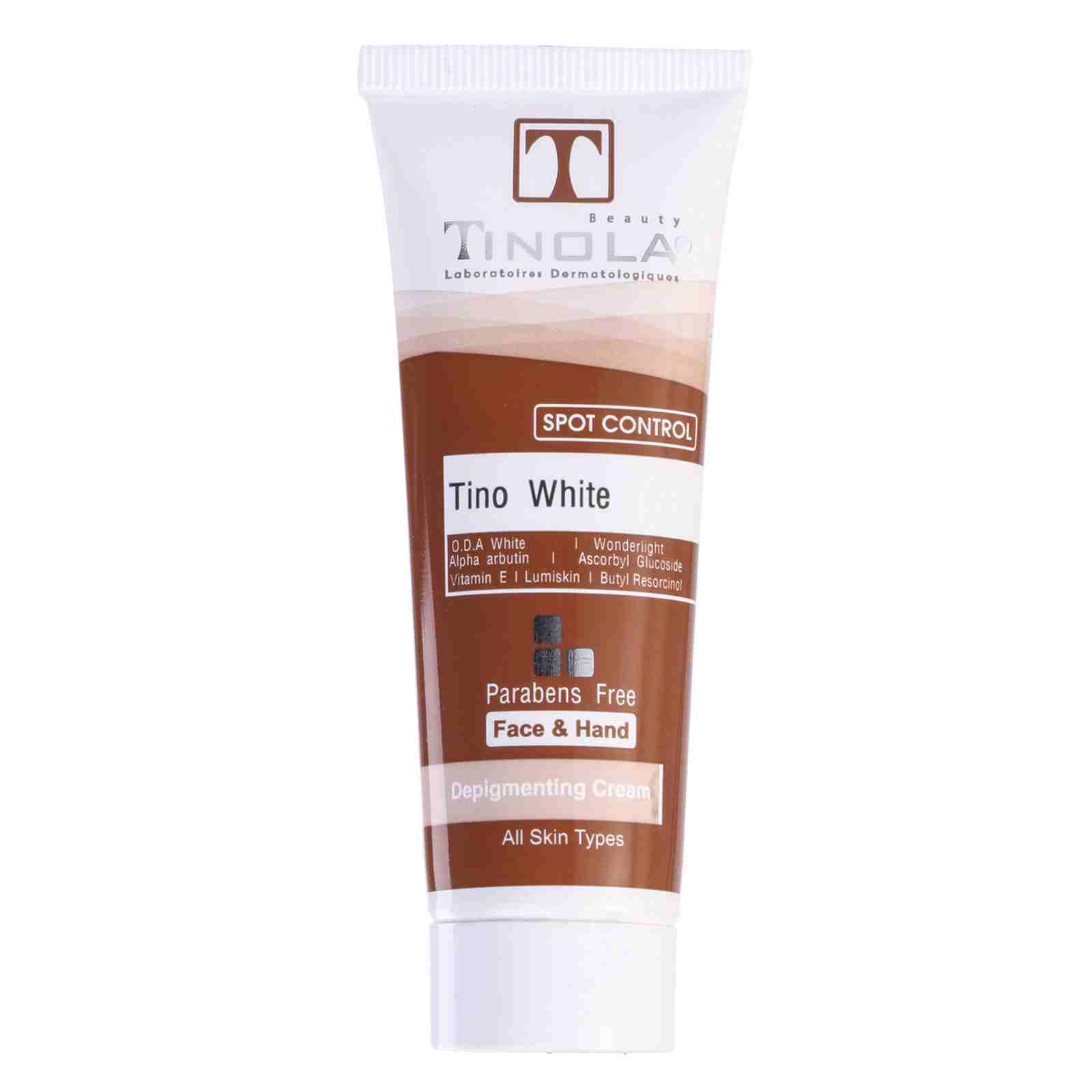 کرم روشن کننده و ضد لک تینولا بیوتی مدل Ti_Wh