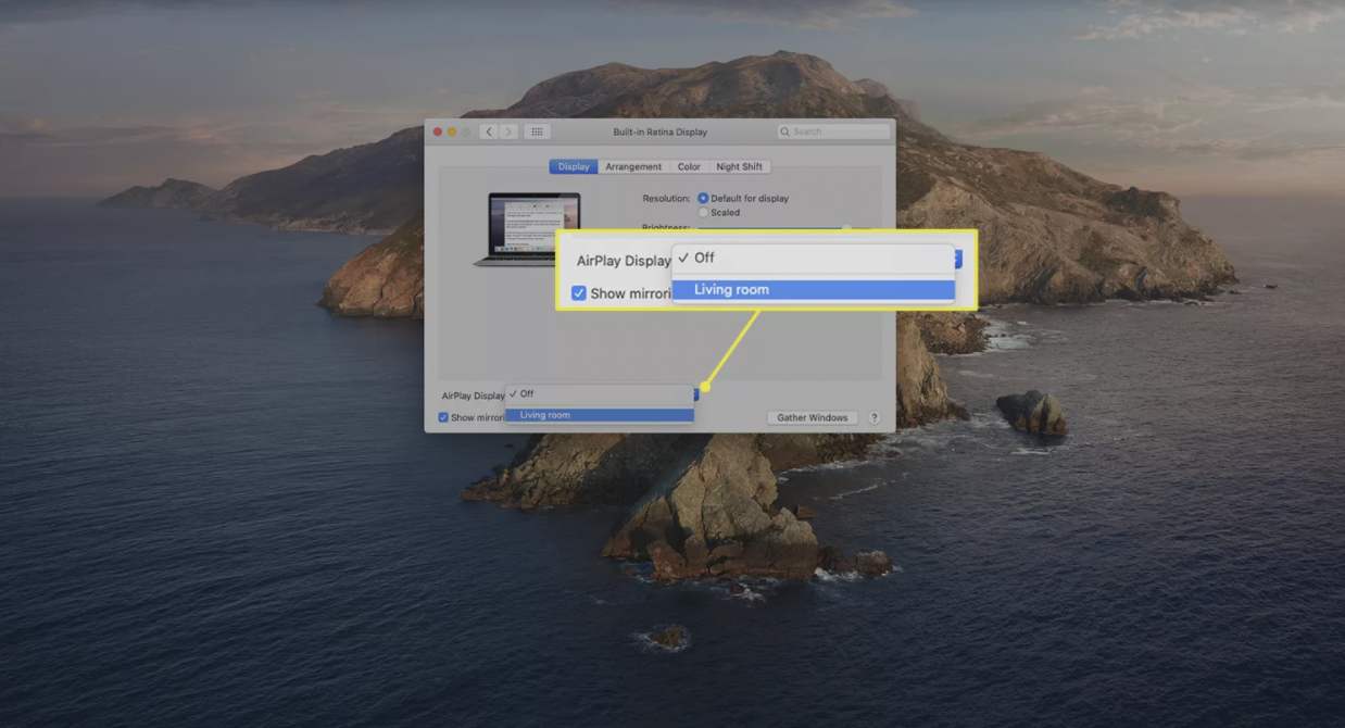 ایرپلی در مک بوک