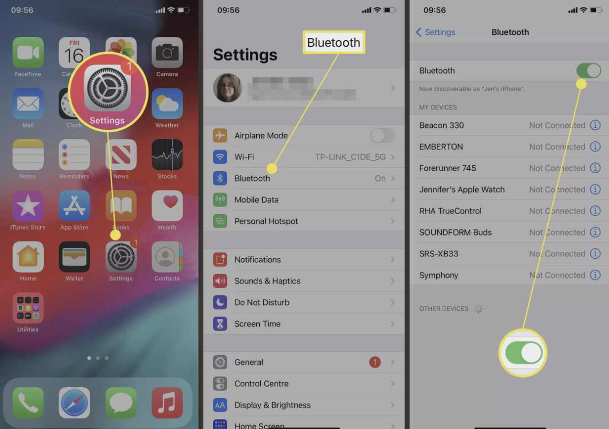 وصل کردن اسپیکر به آیفون