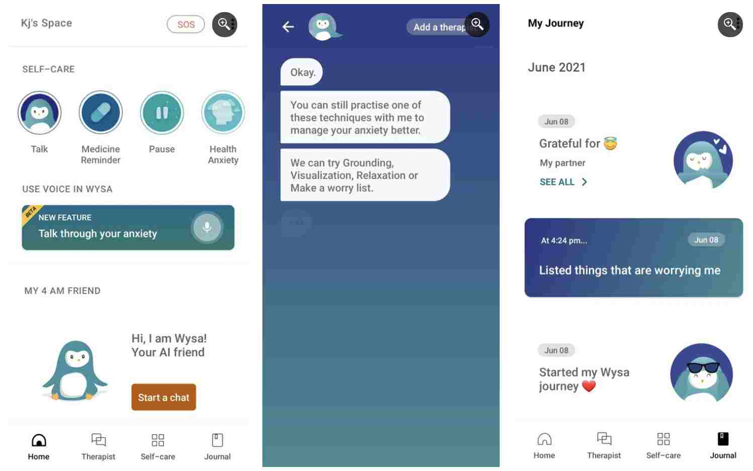 اپلیکیشن Wysa