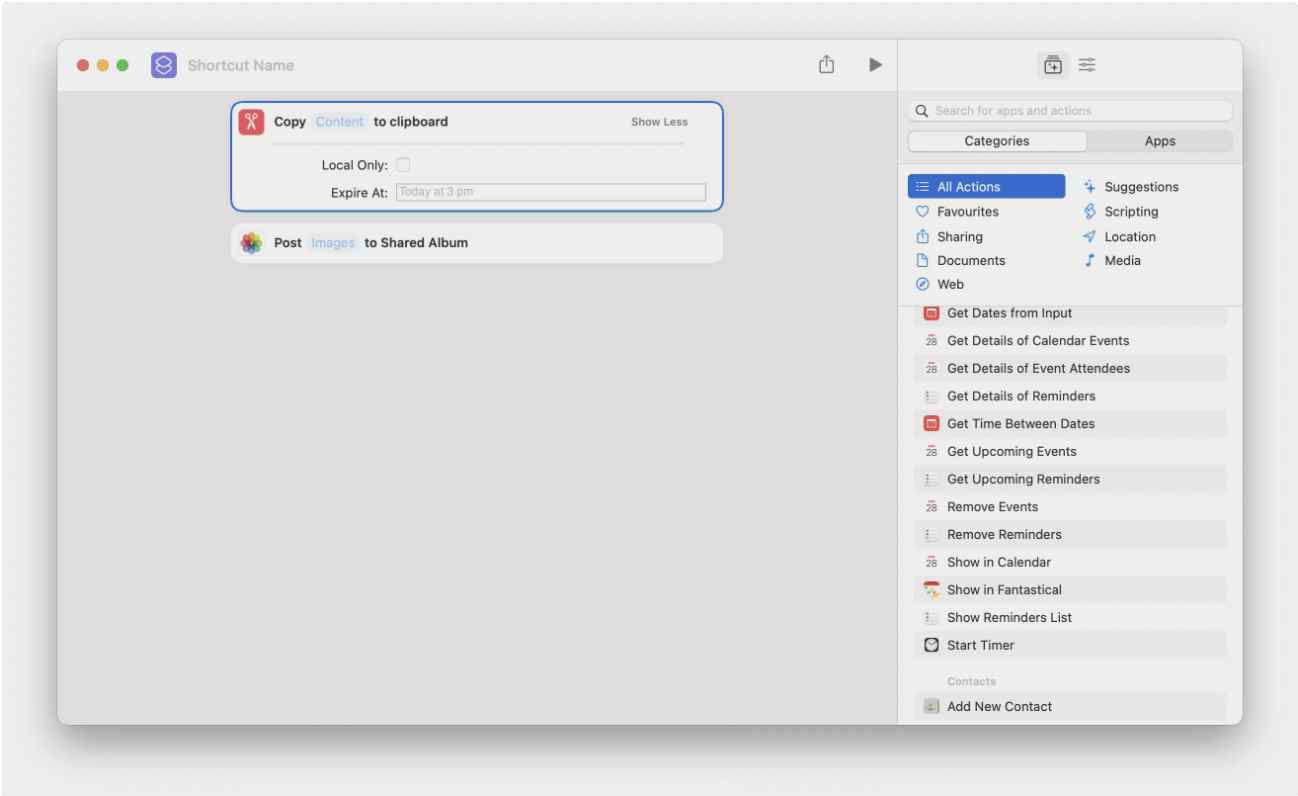 میانبرهای نسخه جدید مک