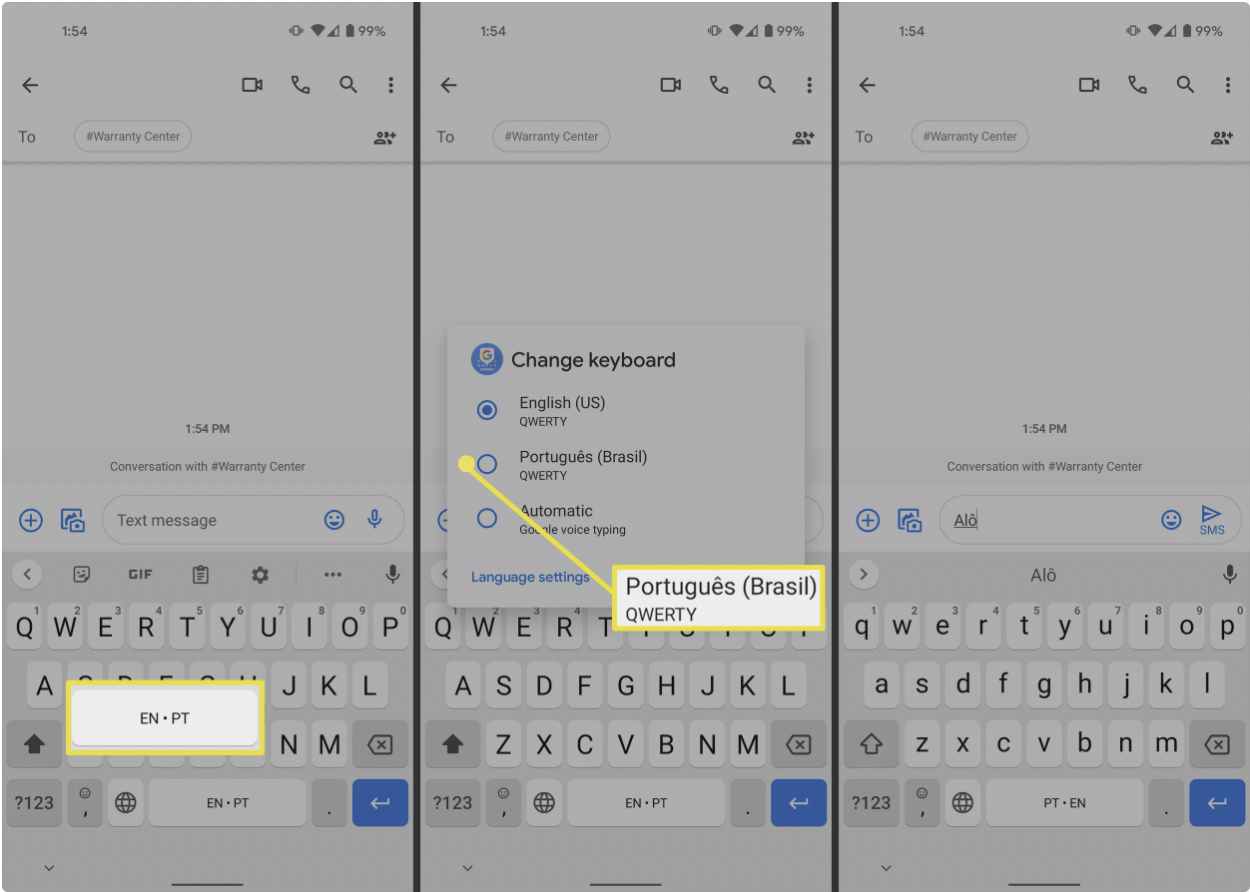 اضافه کردن زبان به گوشی اندرویدی