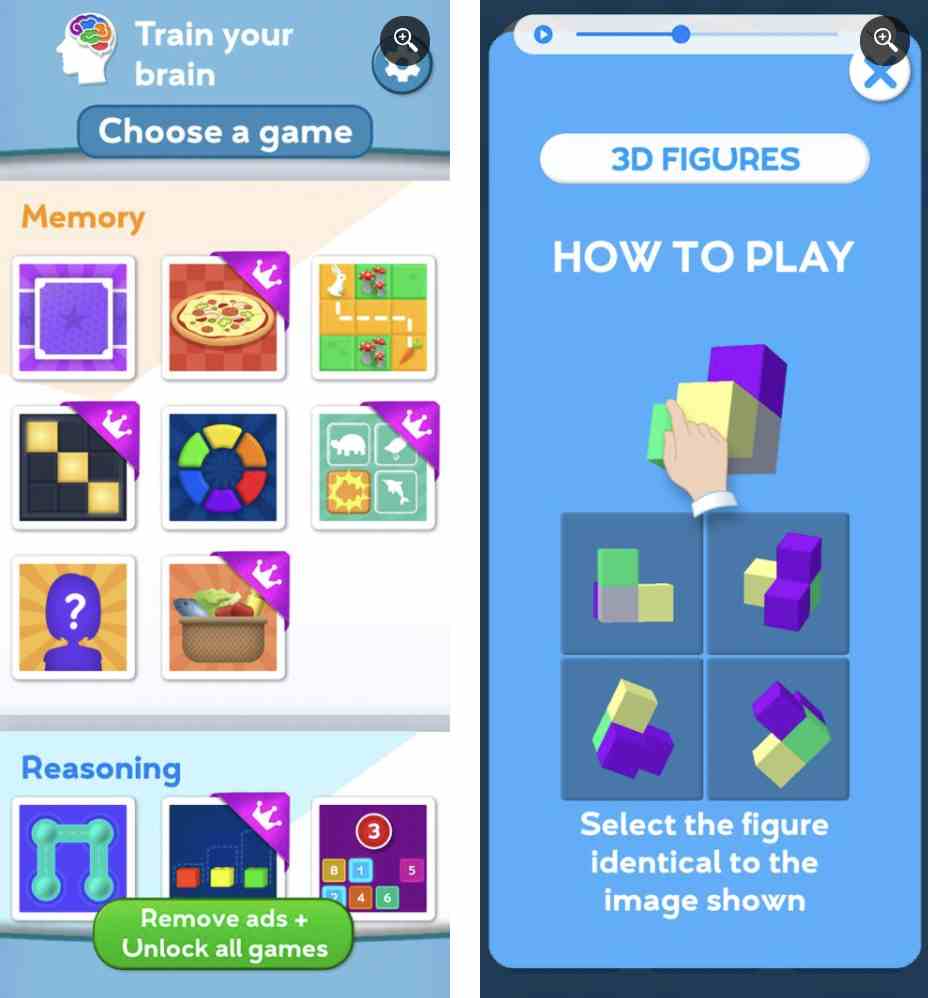 1. اپلیکیشن Train Your Brain