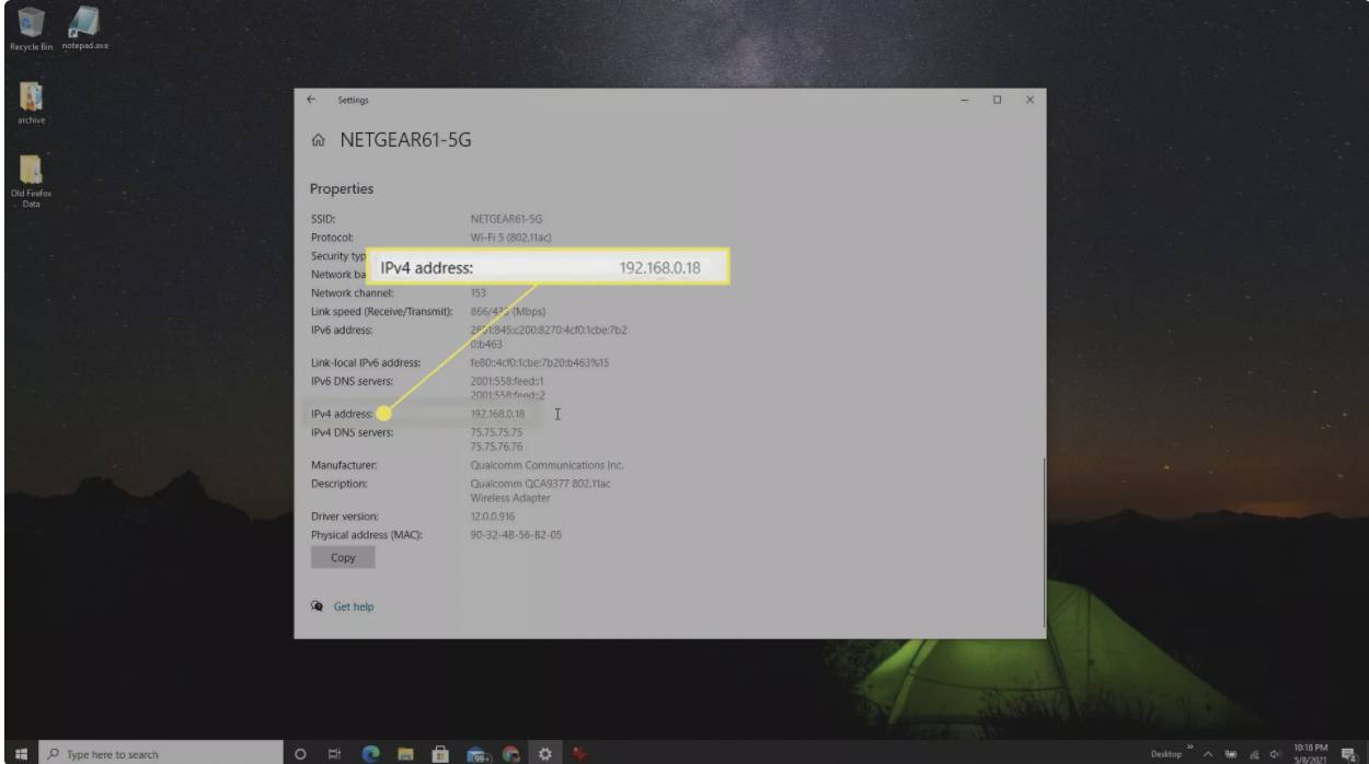 windows 10 settings