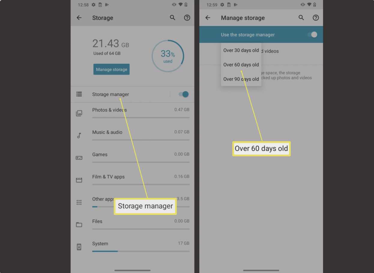 Remove Photos & Videos