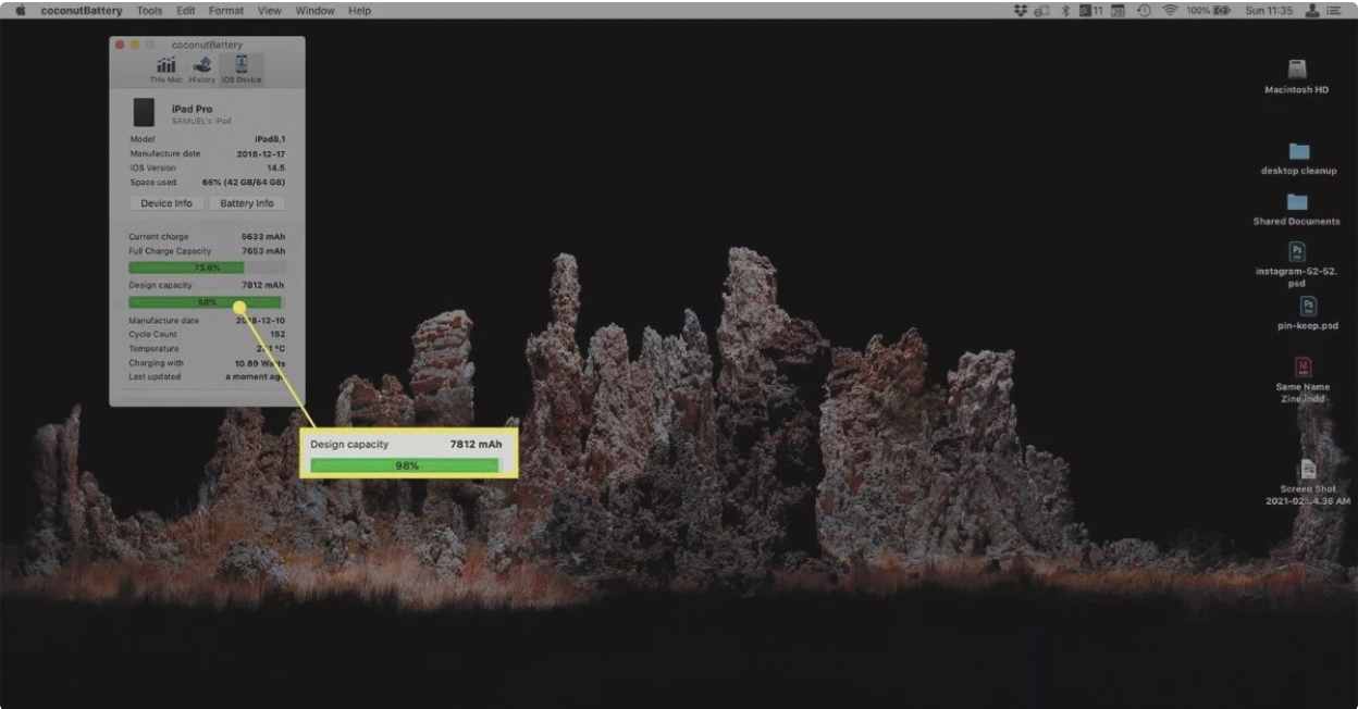 سلامتی باطری آیپد