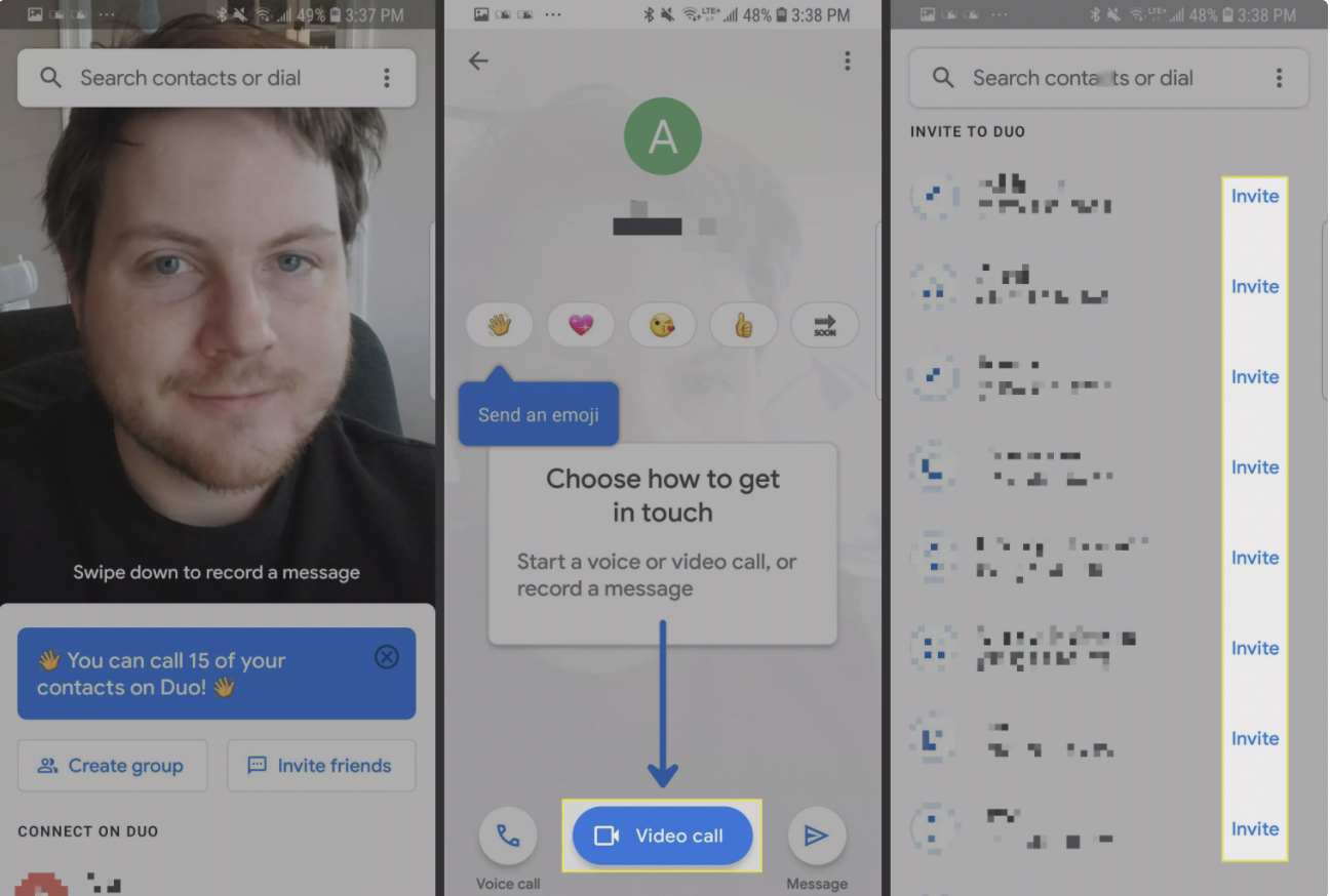 چگونه با استفاده از Google Duo ویدیوکال کنیم؟