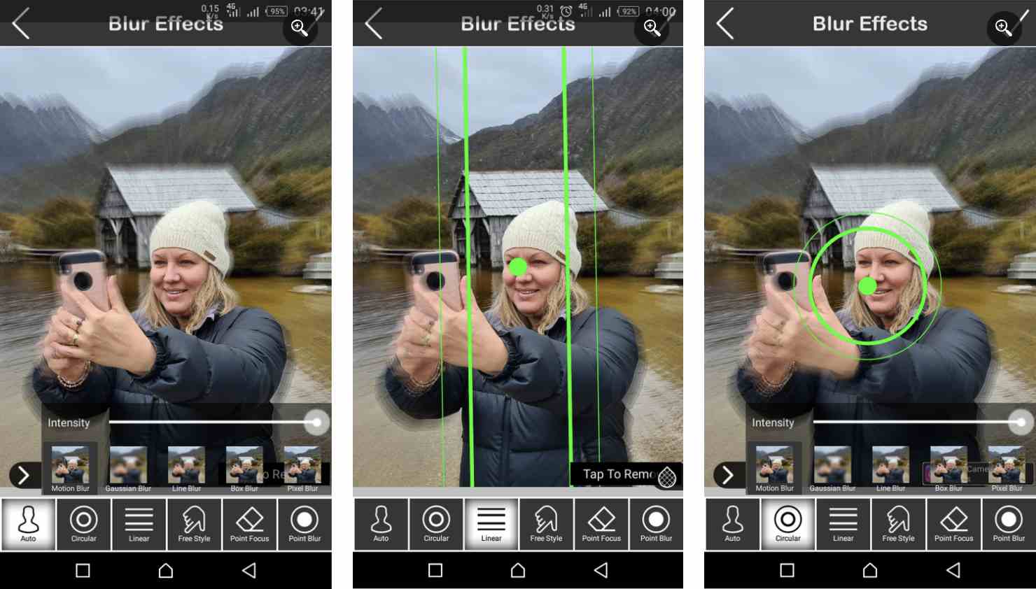 2. اپلیکیشن DSLR Camera Blur Effects
