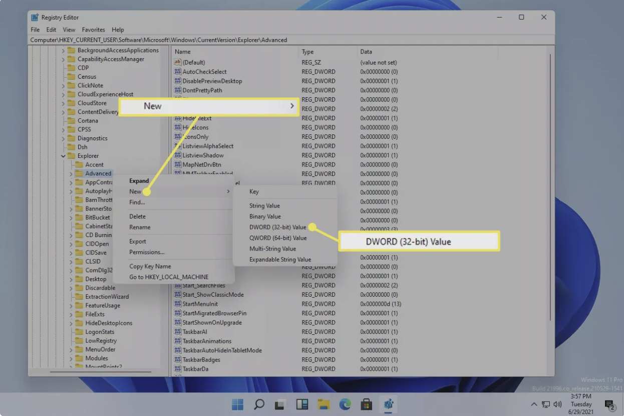 استفاده از رجیستری