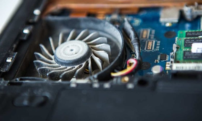 چگونه میتوان فن لپتاپ را تمیز کرد؟