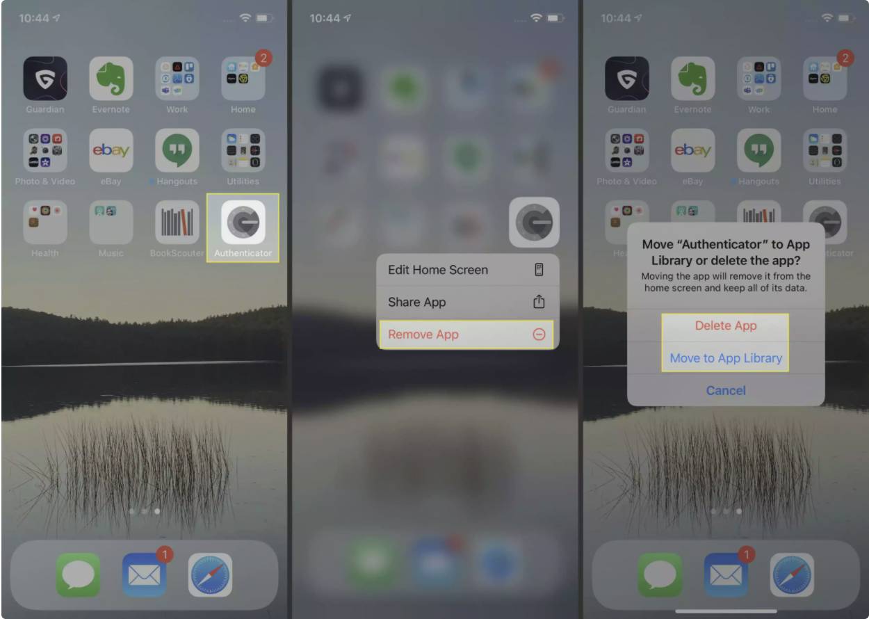 چگونه اپها را از آیفون 12 پاک کنیم؟