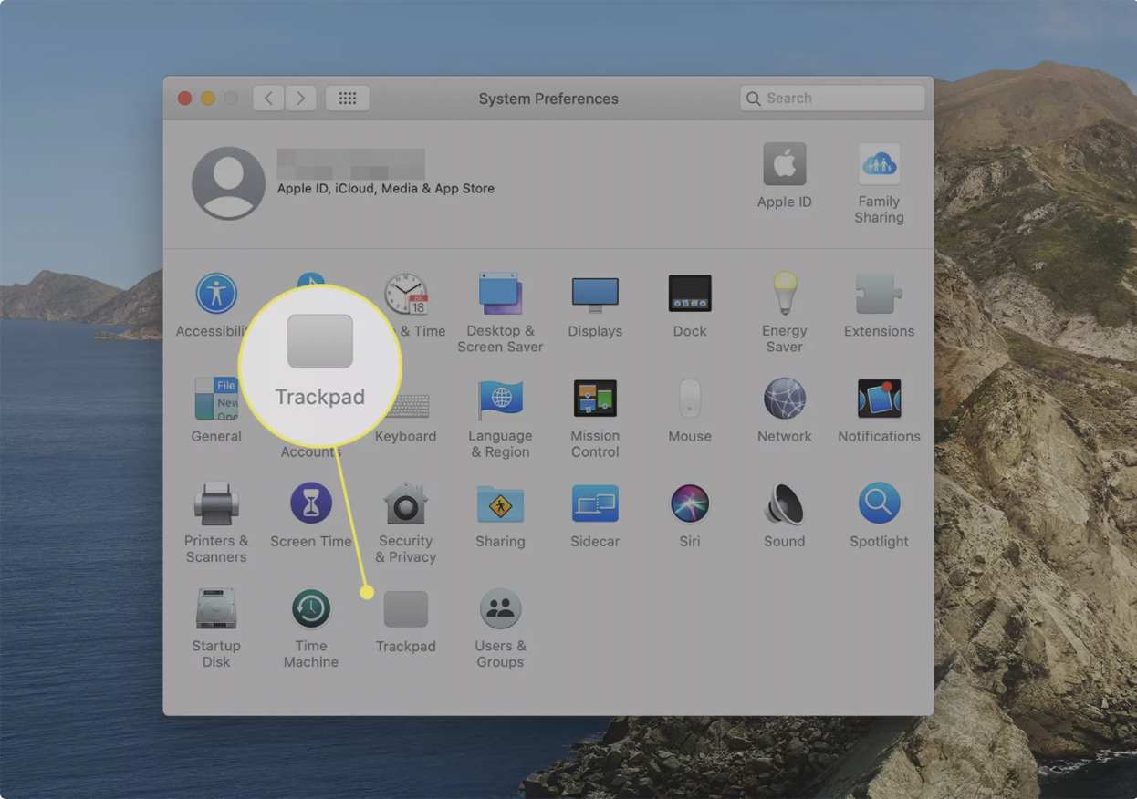 ترک پد مک بوک