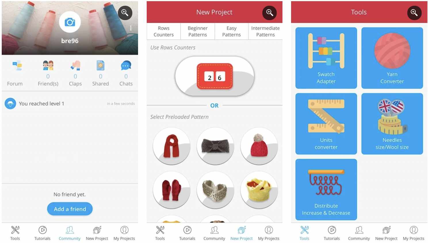 3. اپلیکیشن Knitting Genius