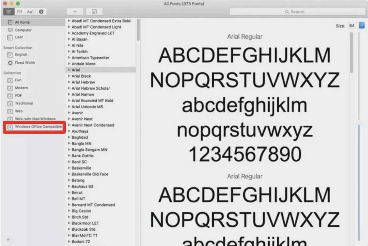 چگونه به مکبوک فونت اضافه کنیم