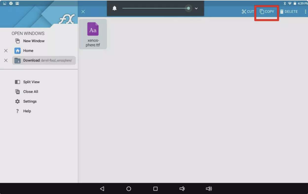 چگونه در اندروید به مایکروسافت ورد فونت اضافه کنیم