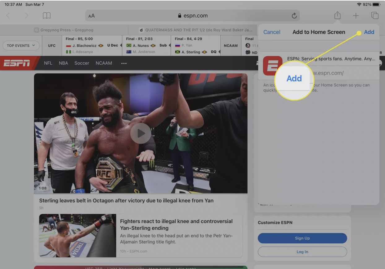 بزرگنمایی تصویر در آیپد