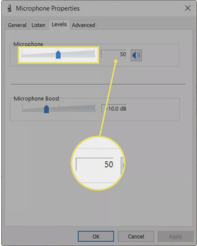 به برگه Levels بروید