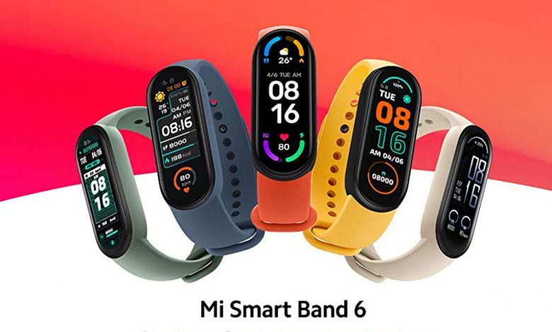 مچ بند هوشمند شیائومی مدل Mi Band 6 Global Version