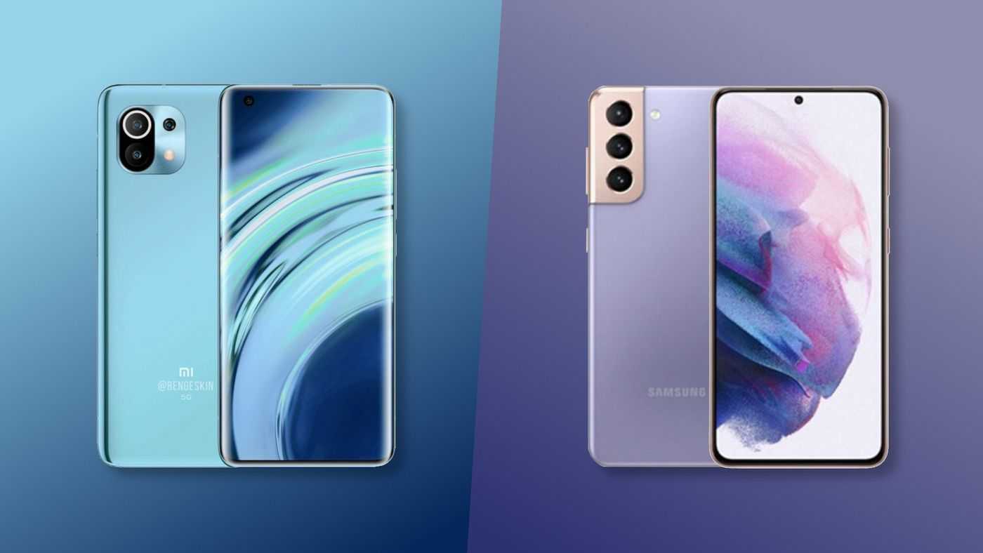 مقایسه دو محصول Samsung Galaxy S21 و Xiaomi Mi 11