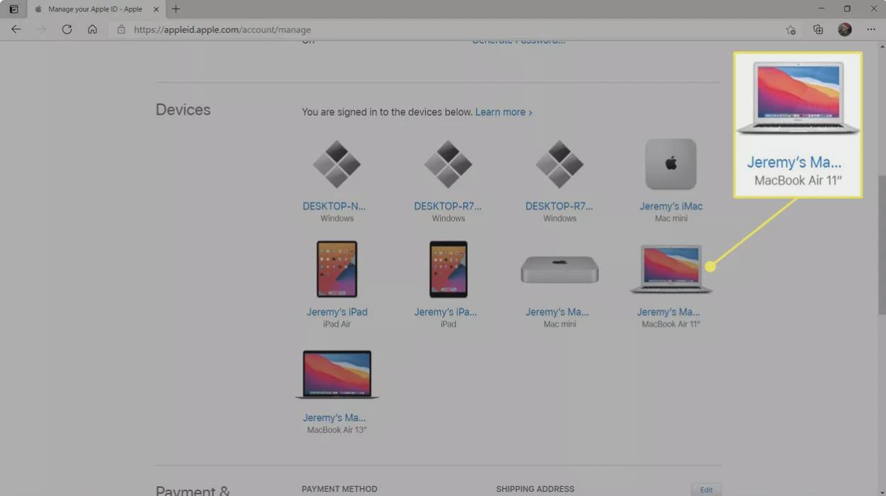 نحوه‌ی یافتن شماره سریال در صورت در دسترس نداشتن مک‌بوک