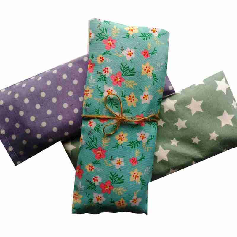 بالش چشم و رایحه درمانی آرنیکا مدل اسطوخودوس و بابونه سایز S