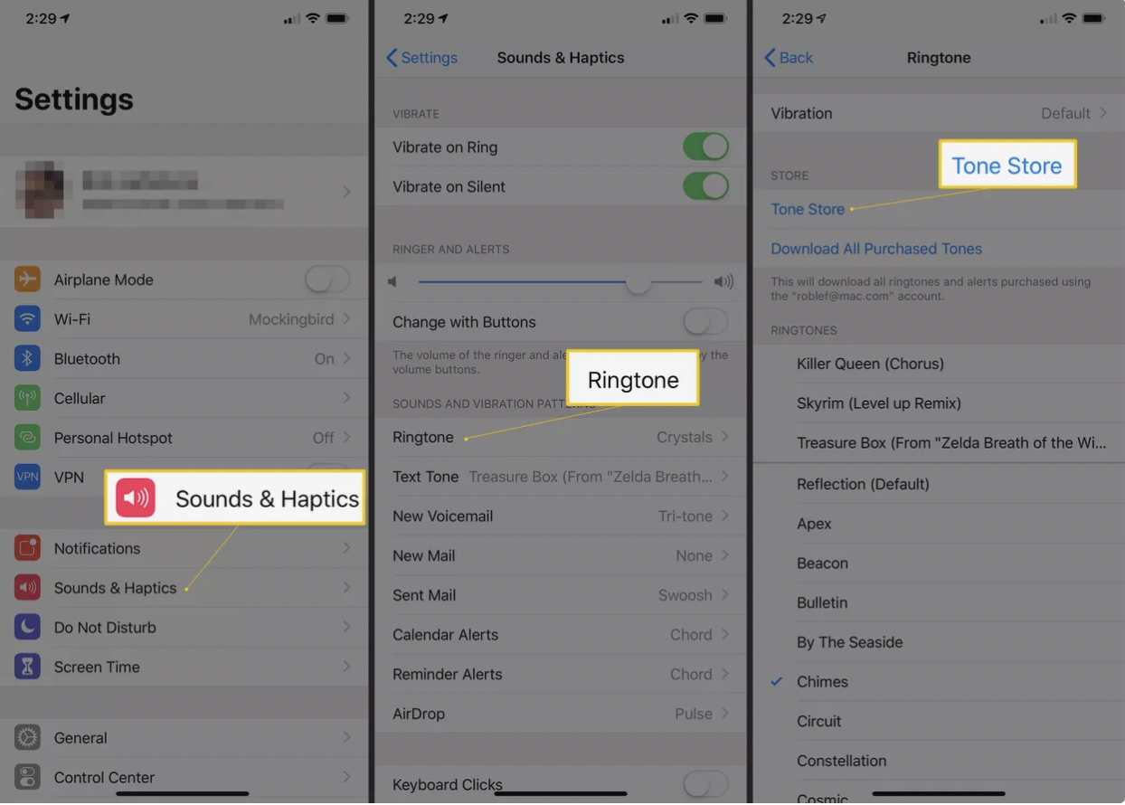 چگونه میتوان آهنگ زنگ پیشفرض آیفون را تغییر داد؟
