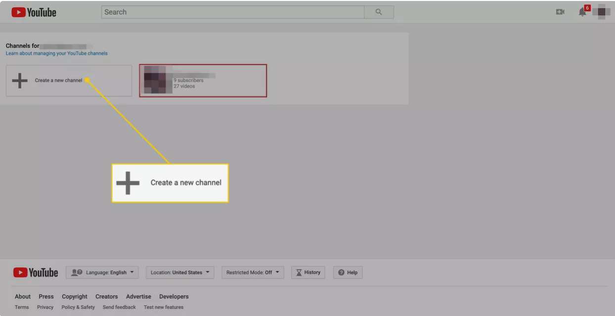 چگونه یک کانال یوتیوب جدید بسازیم