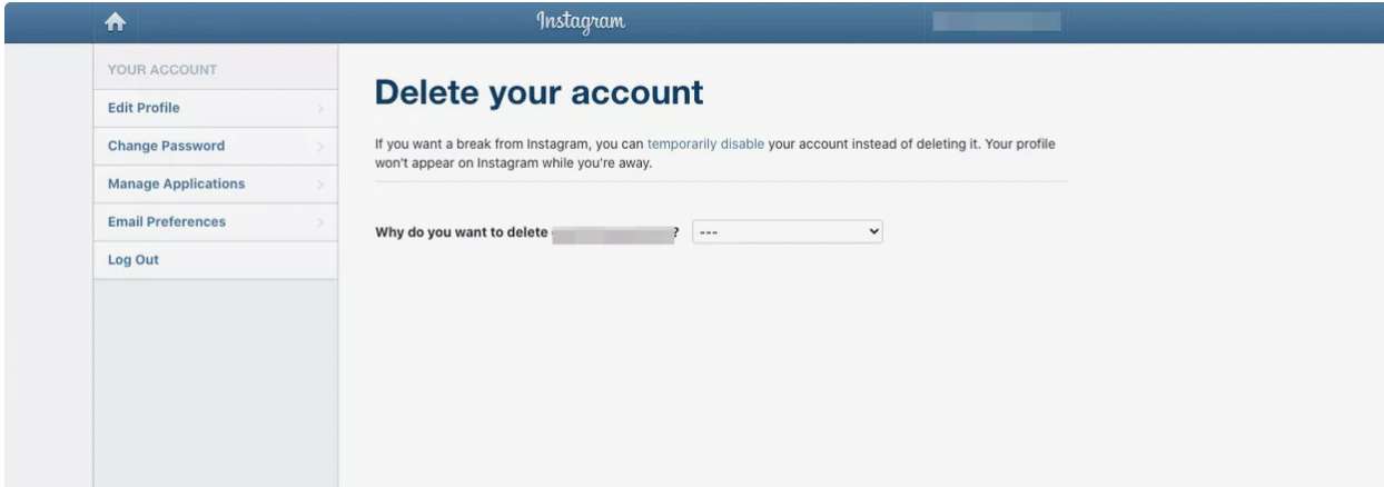 چگونه اکانت اینستاگرام خود را برای همیشه حذف کنیم؟