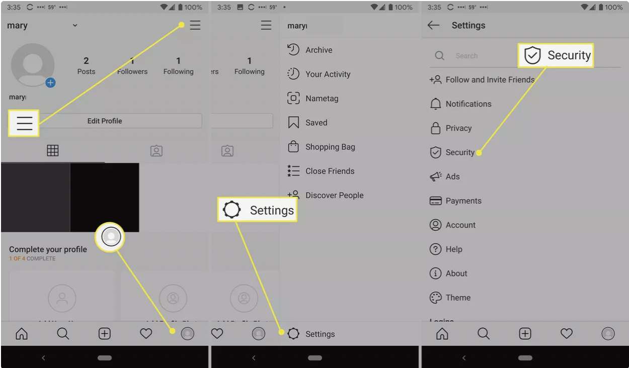 چگونه تاریخچه جستوجوها را از اپ اینستاگرام پاک کنیم