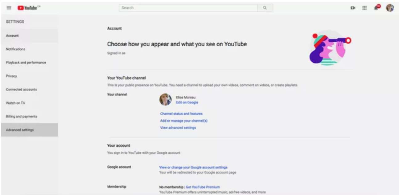 کانال خود را حذف کنید