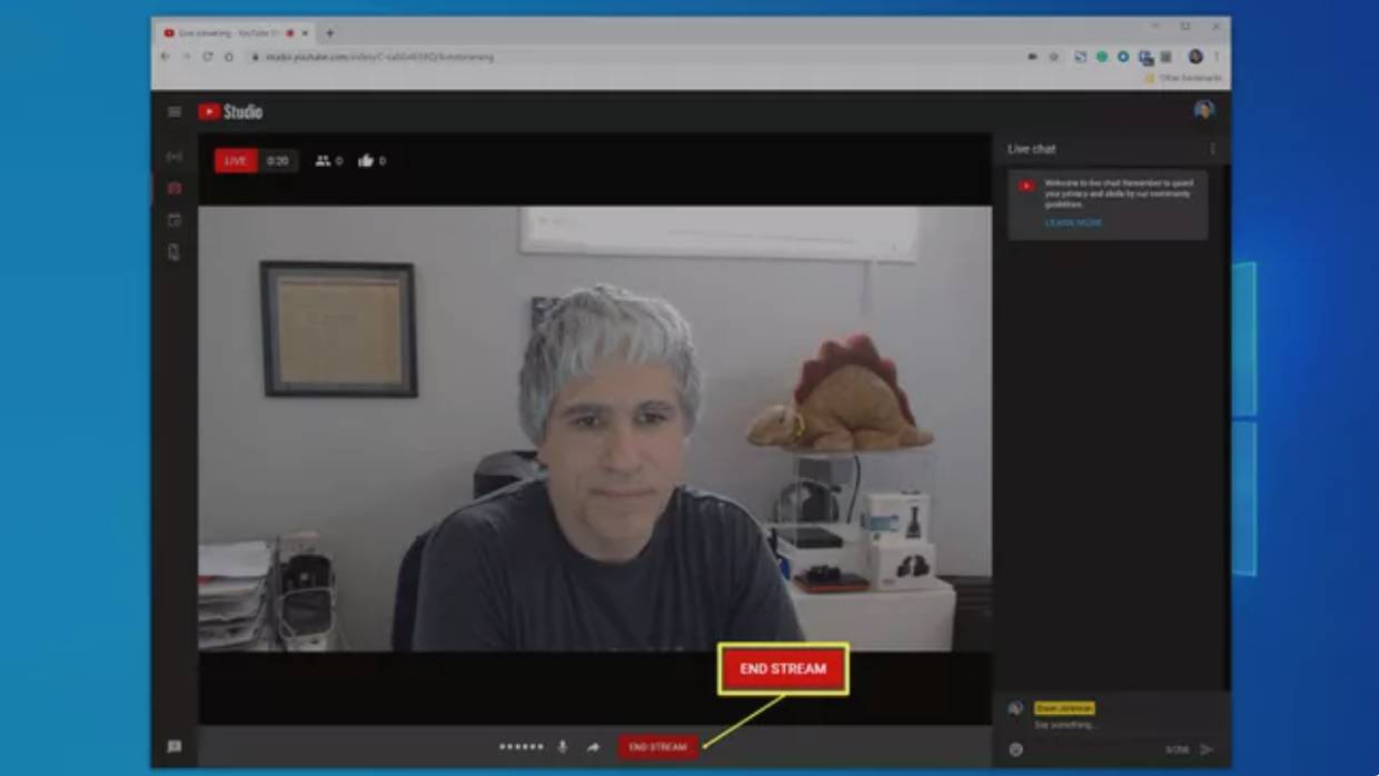 پخش زنده برای اولین بار