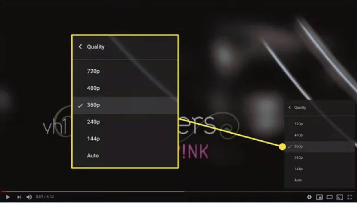 چگونه از کیفیت ویدئو مطلع شویم