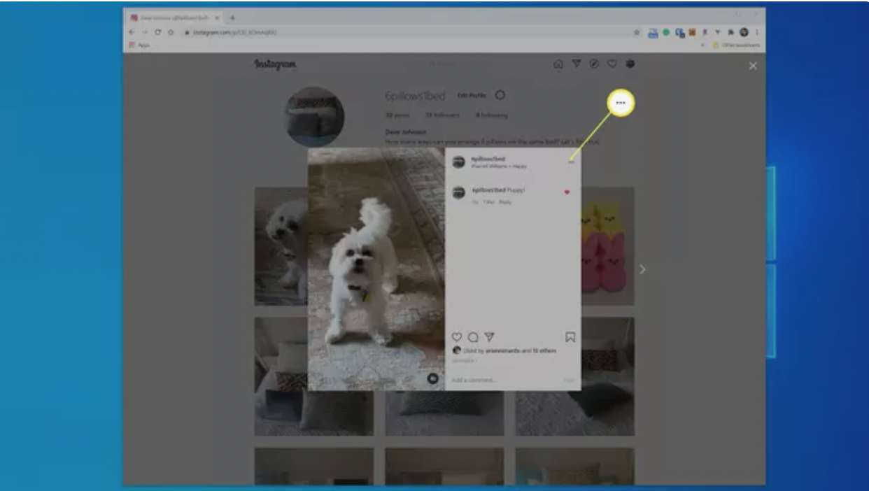 چگونه در وب سایت اینستاگرام یک کامنت را حذف کنیم؟