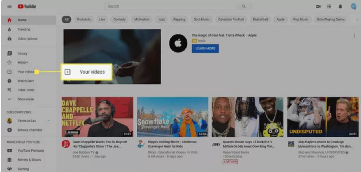 روش ویرایش ویدئو در وبسایت یوتیوب