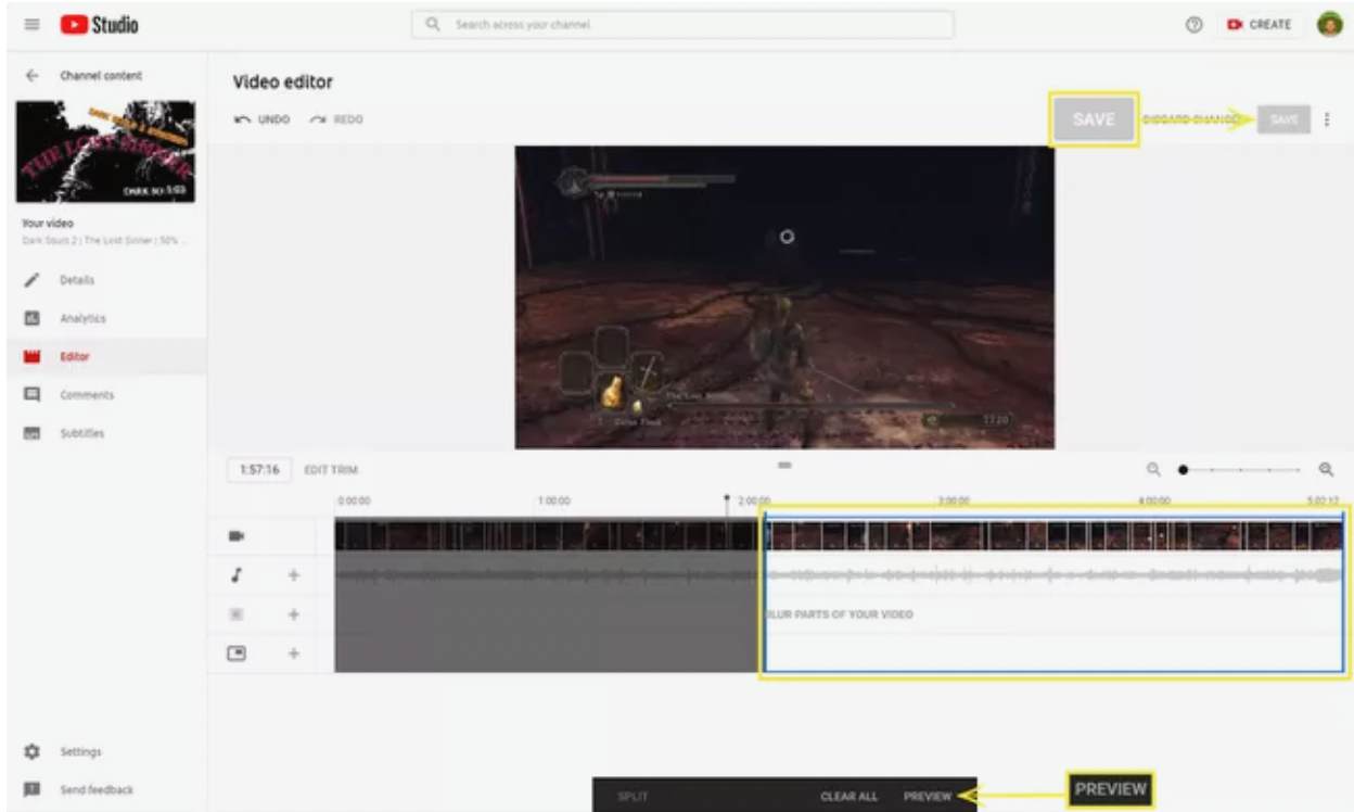 روش ویرایش ویدئو در وبسایت یوتیوب