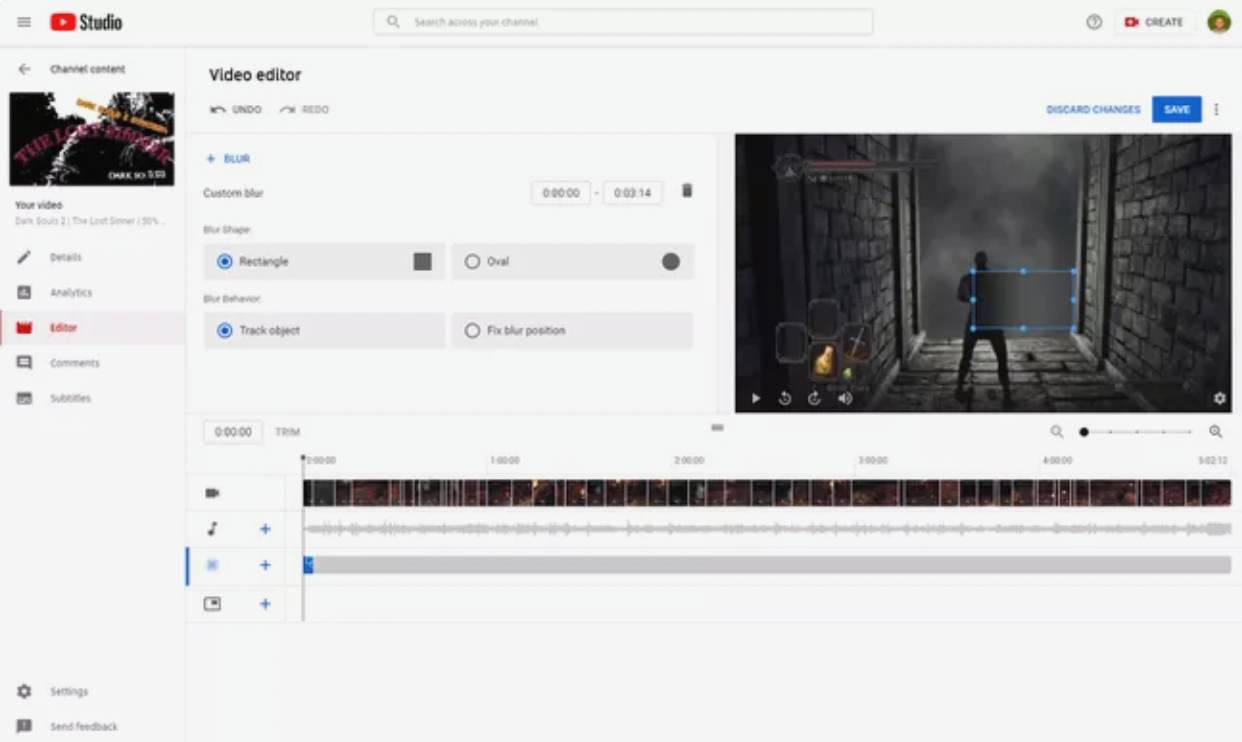 روش ویرایش ویدئو در وبسایت یوتیوب